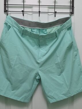 Hreski Men's Mint Green Hybrid Shorts